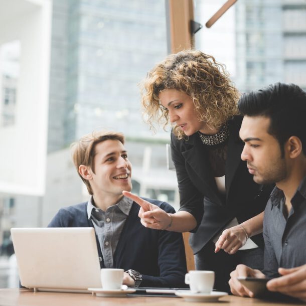 multiracial business